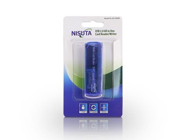 LECTOGRABADOR NISUTA DE MEMORIA SD/MMC/HS MMC/ULTRA II SD/EXTREME SD/MINI SD/MICROSD (T-FLASH)