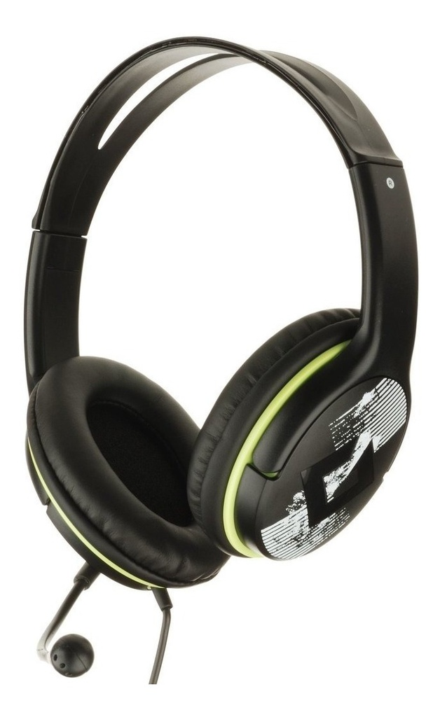 AURICULARES+MIC GENIUS HS-400A GREEN