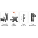 SOPORTE P/ MONITOR ESCRITORIO INTELAID 13` A 32`