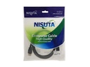 CABLE ALARGUE NISUTA USB 2.0 AM-AF 1,8M