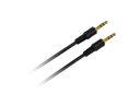 CABLE NISUTA AUDIO STEREO 3.5MM M-M 1.8M