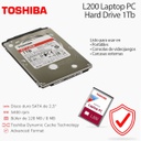 DISCO RIGIDO PARA NOTEBOOK TOSHIBA 1TB SATAII 3.0 7mm