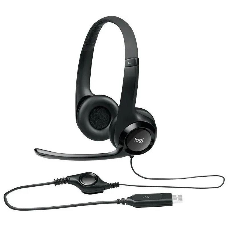 HEADSET LOGITECH H390 USB CLEARCHAT COMFORT