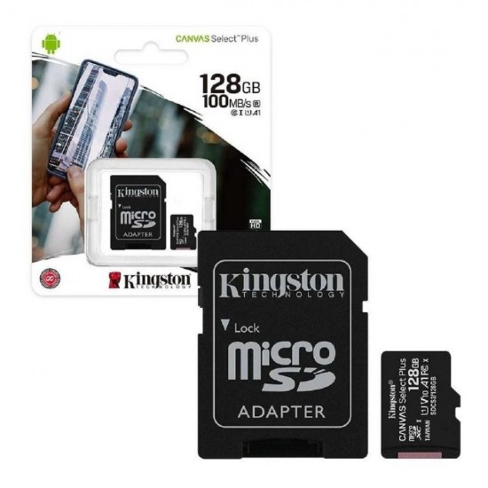 MEMORIA SD KINGSTON MIC128GROSD CANVAS SP C10