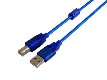 [NSCUSB3] CABLE NISUTA USB 2.0 REAL AM-BM de 3 M CON FILTRO 