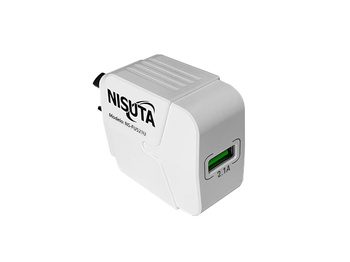 [NSFU521U] CARGADOR NISUTA USB DE 2,1 AMPER