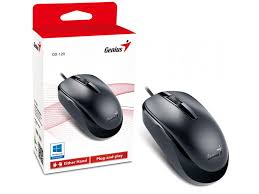 [31010105100] MOUSE GENIUS DX-120 USB BLACK 1200 DPI