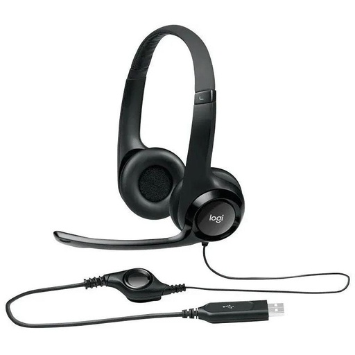 [981-000014] HEADSET LOGITECH H390 USB CLEARCHAT COMFORT