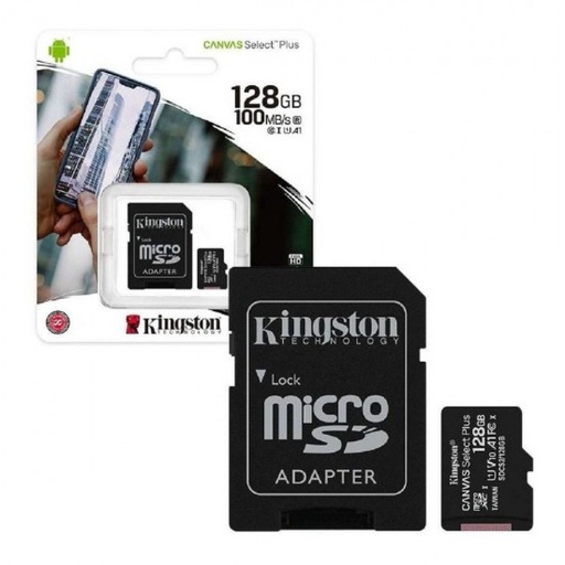 [SDCS2/128GB] MEMORIA SD KINGSTON MIC128GROSD CANVAS SP C10
