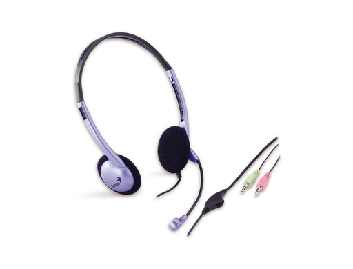 [31710025100] AURICULARES+MIC GENIUS HS-04S
