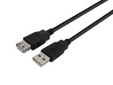 CABLE ALARGUE NISUTA USB 2.0 AM-AF 1,8M