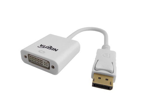 [NSDPDVBL] CONVERSOR NISUTA DISPLAY PORT MACHO A DVI HEMBRA EN BLISTER