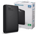 DISCO RIGIDO WESTERN DIGITAL EXTERNO 2TB PORTABLE ELEMENTS USB 3.0